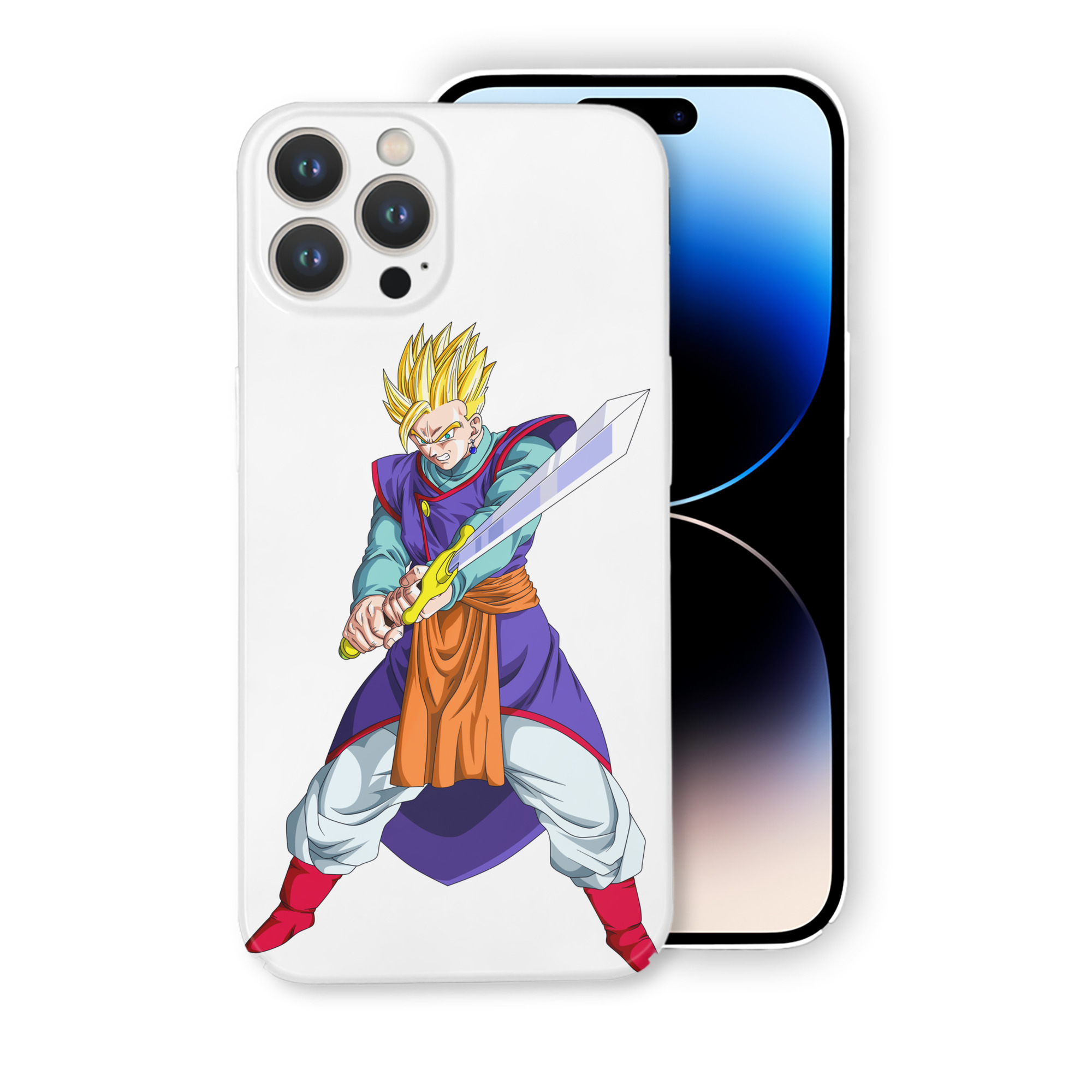 （画像用） ドラゴンボール 孫 悟飯（そんごはん）DRAGON BALL Son Gohan 【iPhone 14シリーズ対応】ハードケース